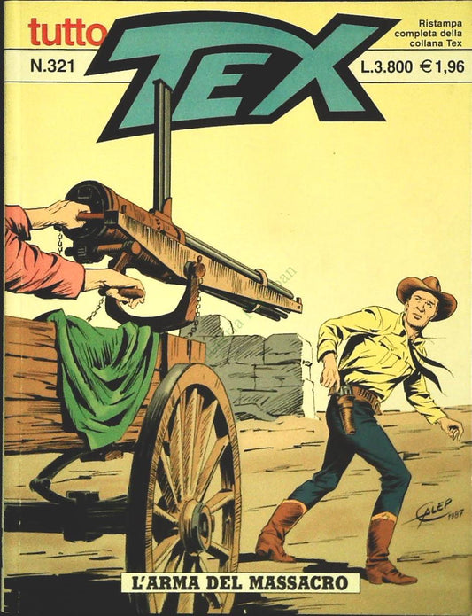 TUTTO TEX N. 321- L'ARMA DEL MASSACRO