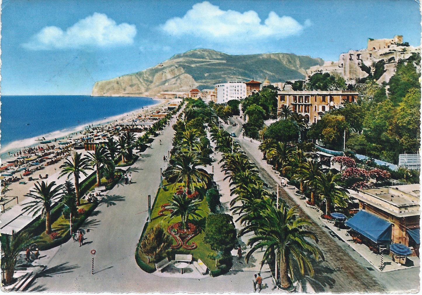 FINALE LIGURE - TRE VIALI A MARE - V 1962 - FG