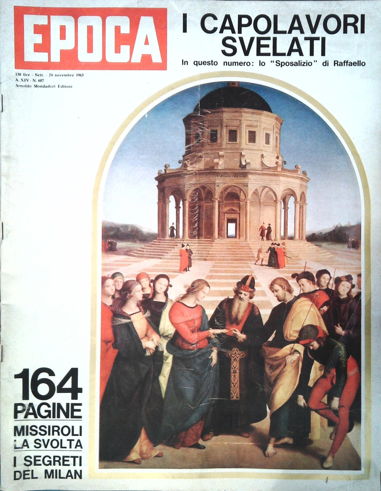 EPOCA N.687 - 24 NOVEMBRE 1963 - L'ONOREVOLE ENIGMA ALDO MORO