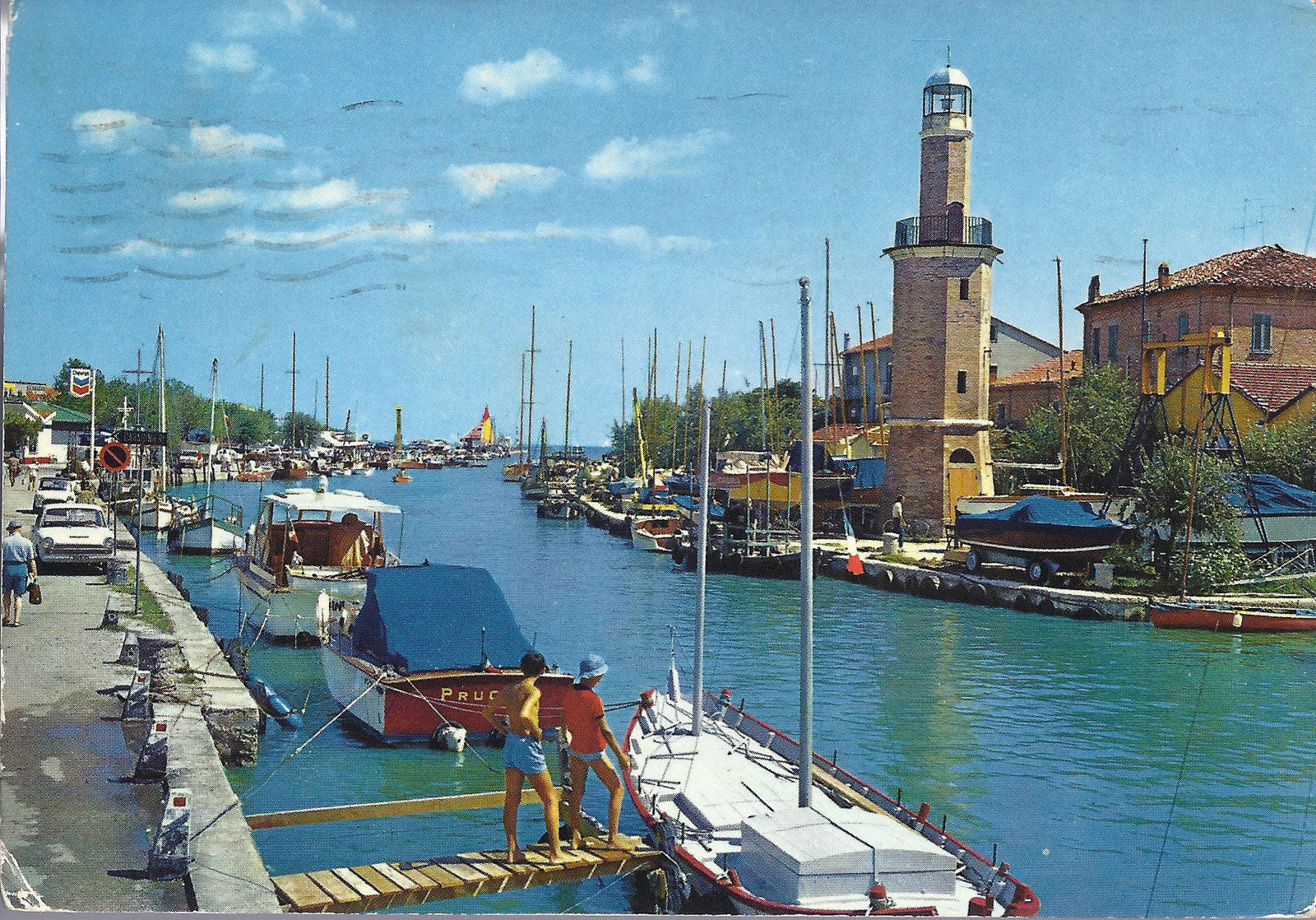 CERVIA - MILANO MARITTIMA - IL PORTO - V 1971 - FG