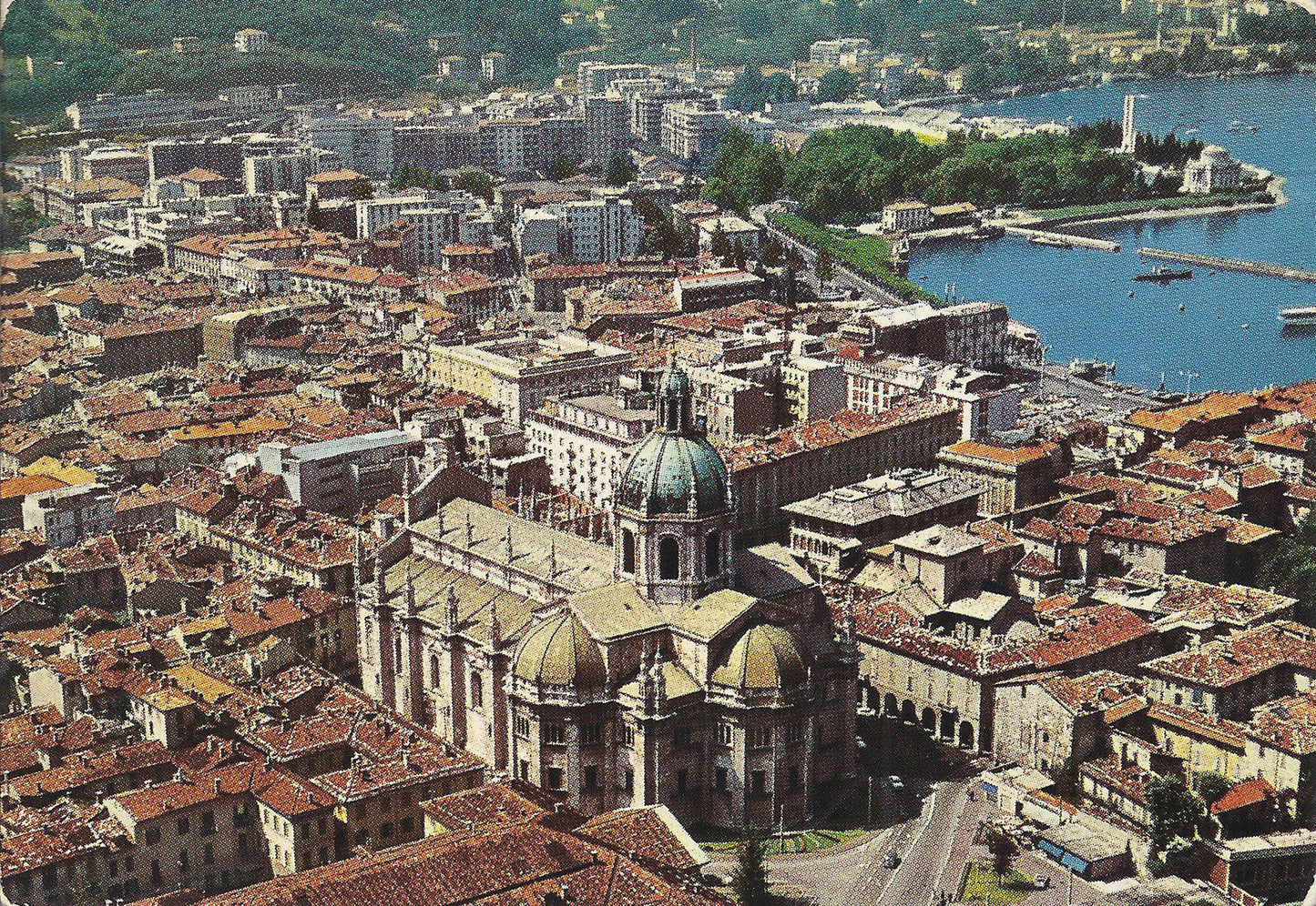 COMO - VEDUTA AEREA - V 1982 - FG