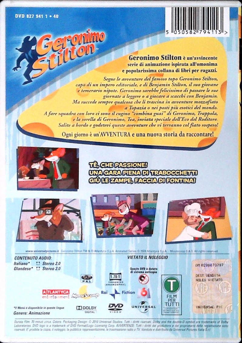 GERONIMO STILTON - TE', CHE PASSIONE - DVD - VOLUME SEI