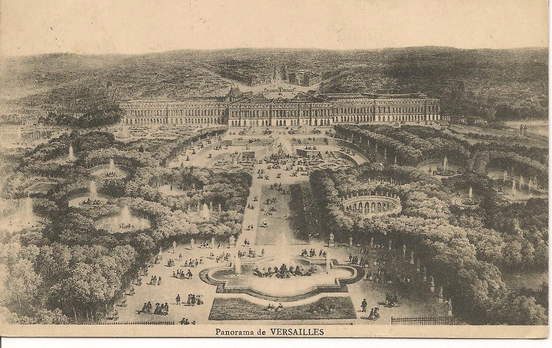VERSAILLES - PANORAMA/VUE GENERALE - V1909