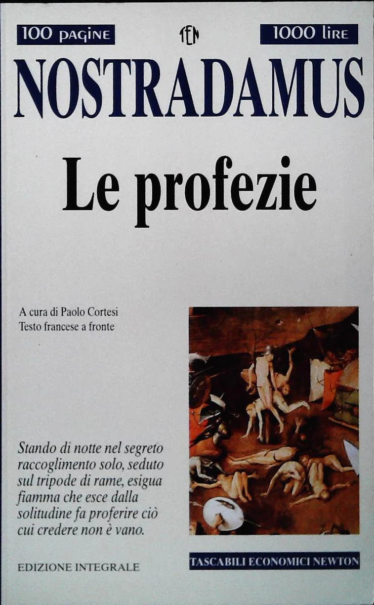 LE PROFEZIE - NOSTRADAMUS - NEWTON 1995 - OUTLET DEL LIBRO