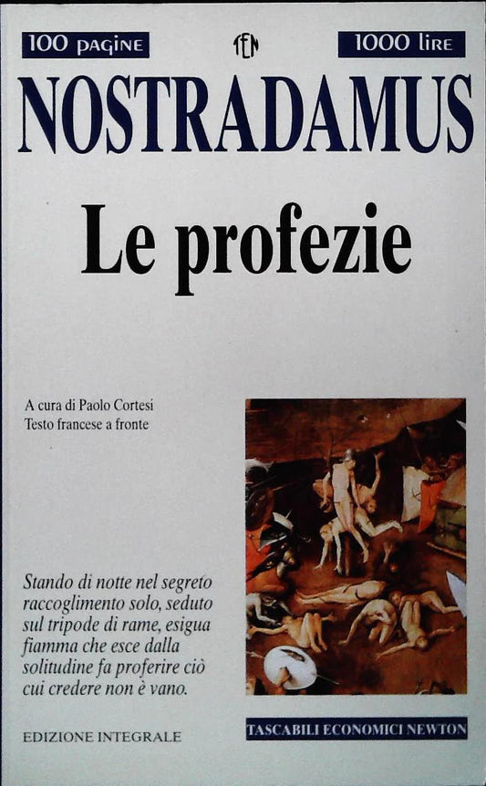 LE PROFEZIE - NOSTRADAMUS - NEWTON 1995 - OUTLET DEL LIBRO