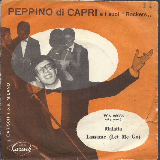 MALATIA - LASSAME ( Let me go ) # PEPPINO DI CAPRI e i suoi Rockers
