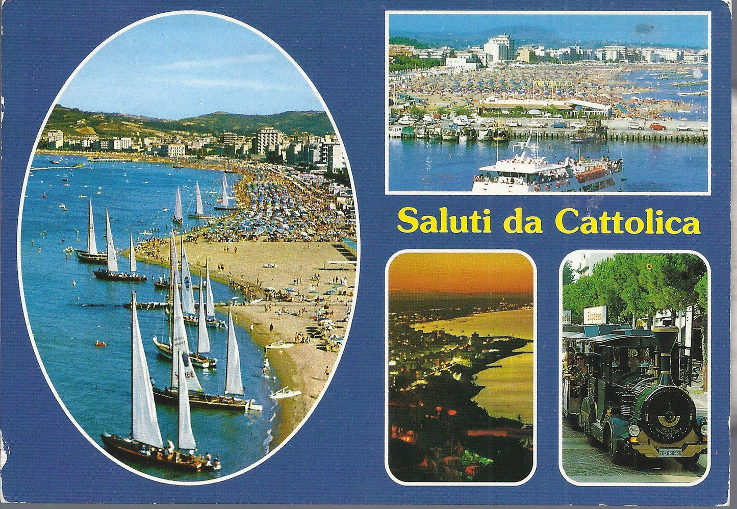 CATTOLICA - SALUTI - 4 VEDUTE - V SD - FG