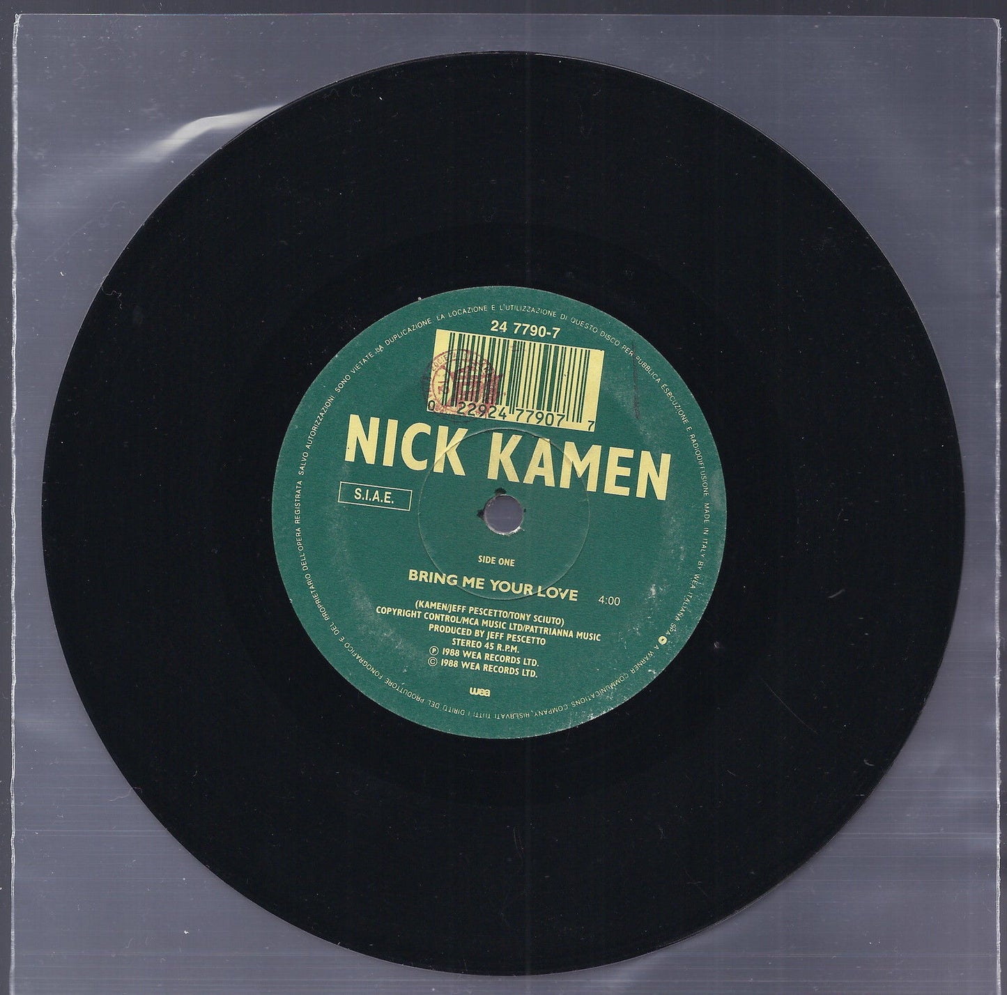 BRING ME YOUR LOVE - GUILTY == NICK KAMEN