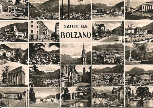BOLZANO - 25 VEDUTINE - V1956
