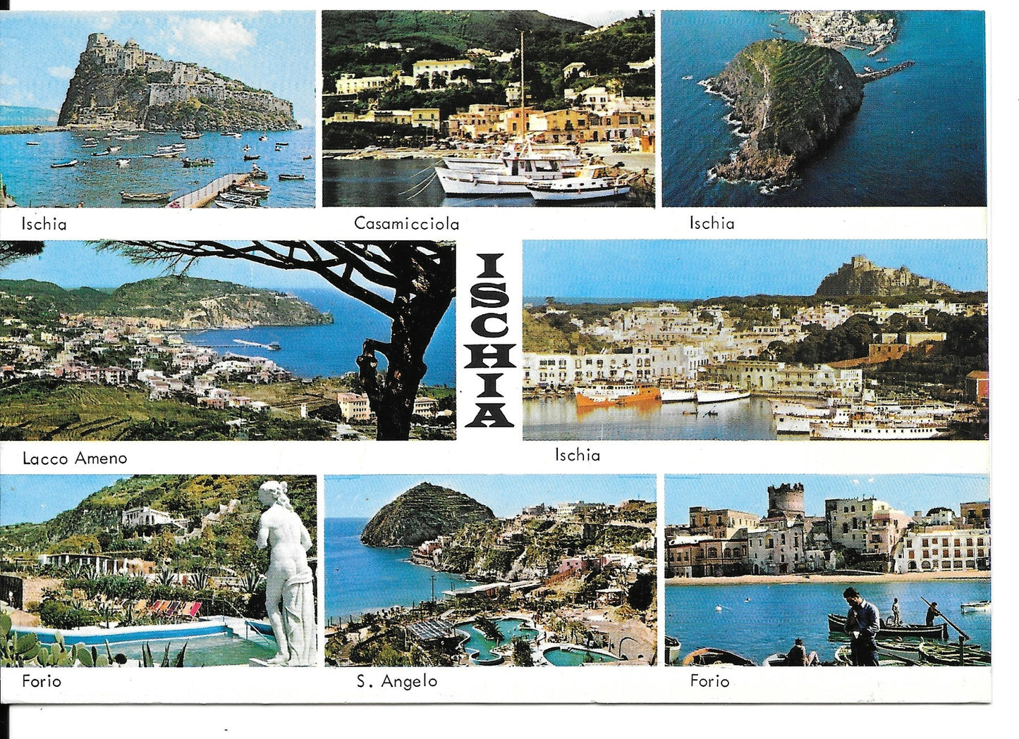 ISCHIA - 8 VEDUTE . V2000