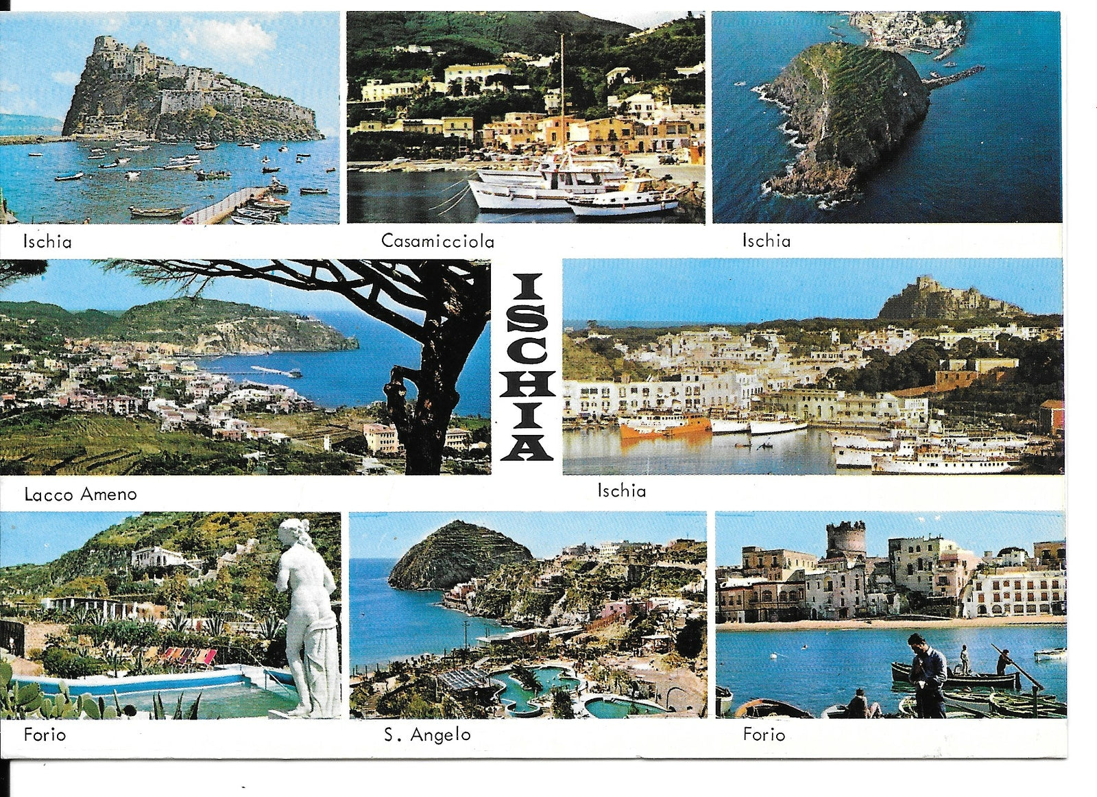 ISCHIA - 8 VEDUTE . V2000
