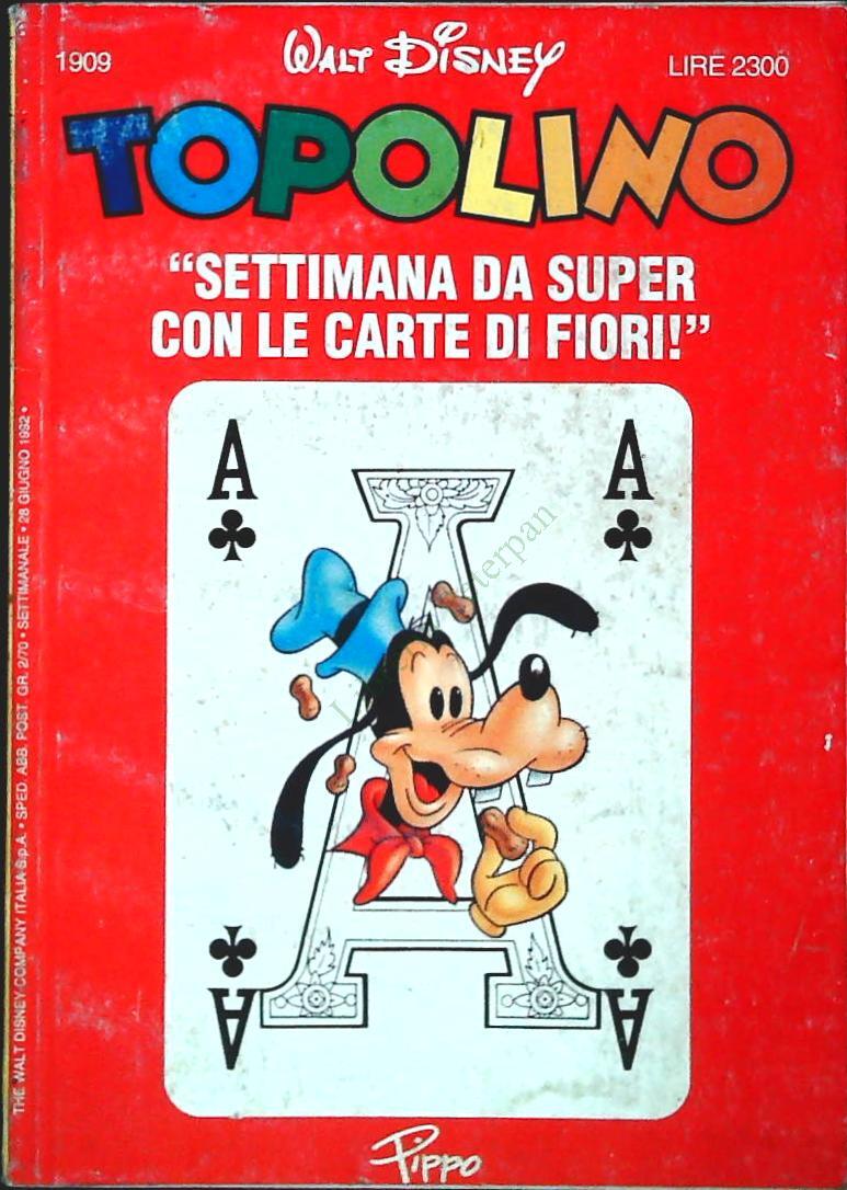 TOPOLINO N. 1909 - 28 GIUGNO 1992