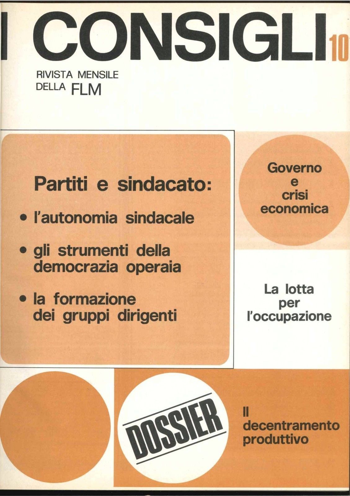 CONSIGLI - RIVISTA DELLA F.L.M. - ANNO 1975