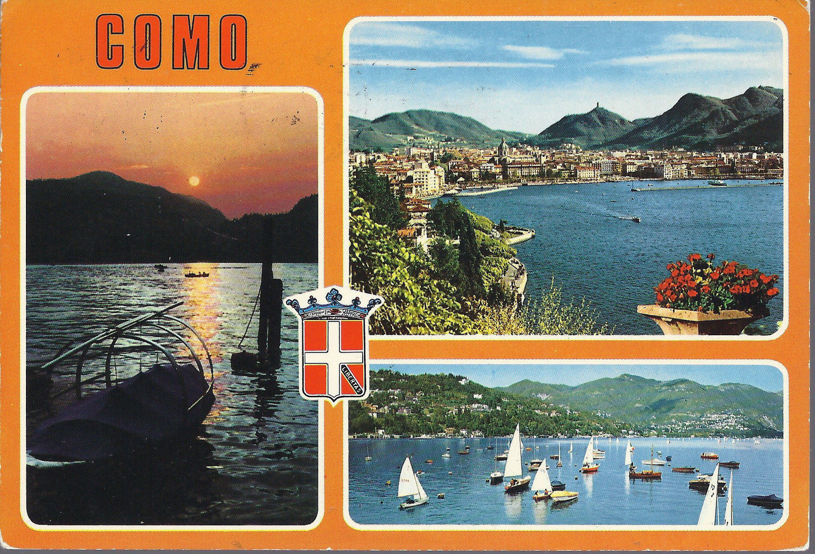 COMO - TRE VEDUTE - V 1974 - FG