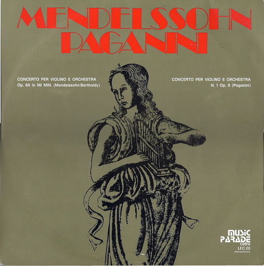 MENDELSSOHN - PAGANINI - CONCERTO PER VIOLINO E ORCHESTRA - RICARDO ODNOPOSOFF