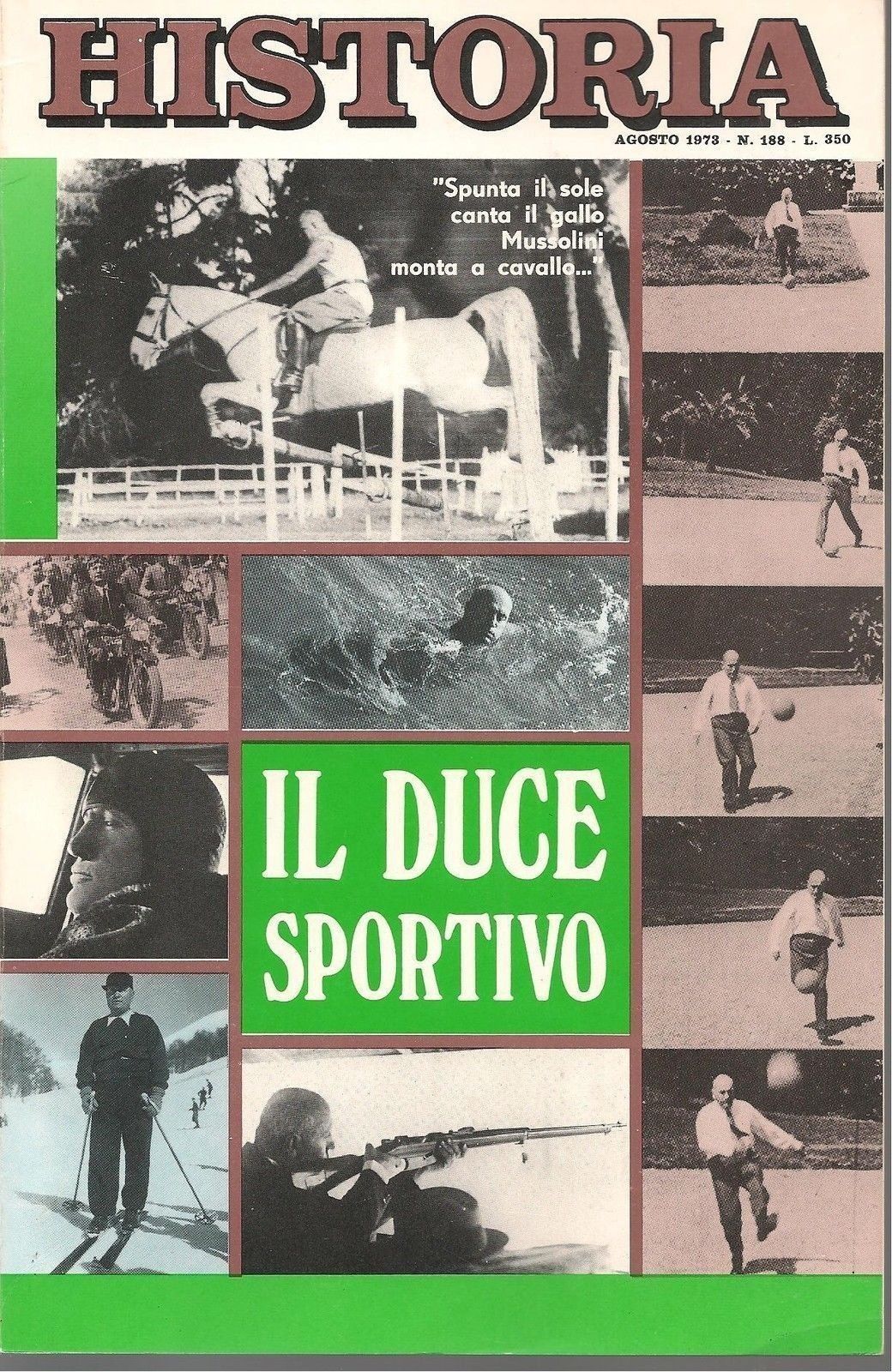 HISTORIA N 188 AGOSTO 1973
