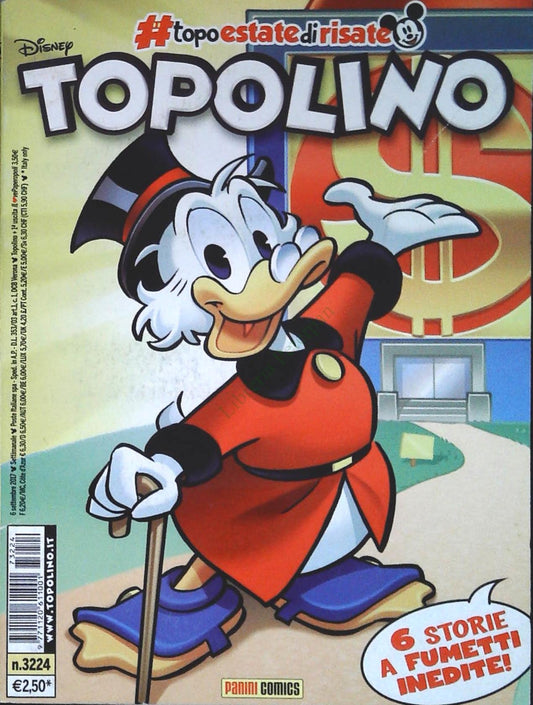 TOPOLINO N. 3224 - 6 SETTEMBRE 2017