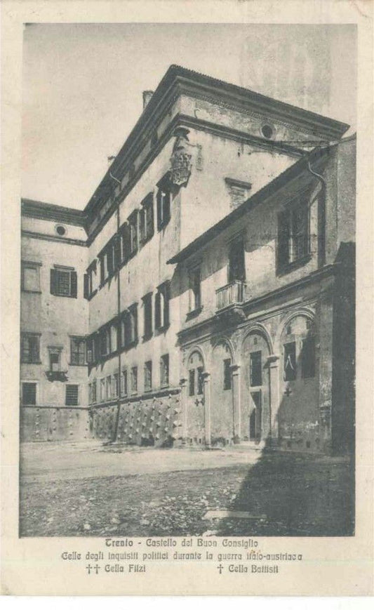 TRENTO-CASTELLO-INTERNO CELLE INQUISITI POLITICI-V1926