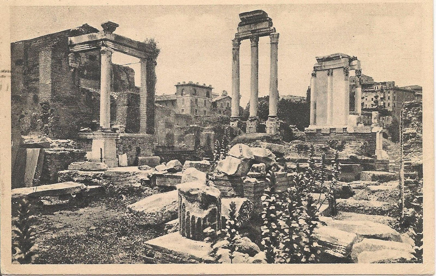ROMA - FORO ROMANO COL CAMPIDOGLIO - V1918