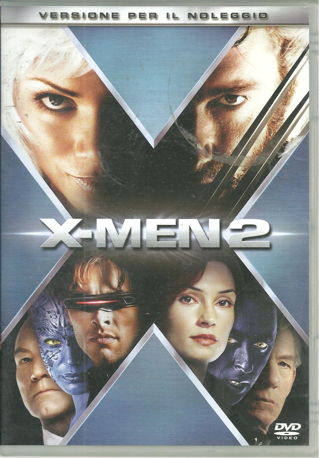X-MEN 2 DVD