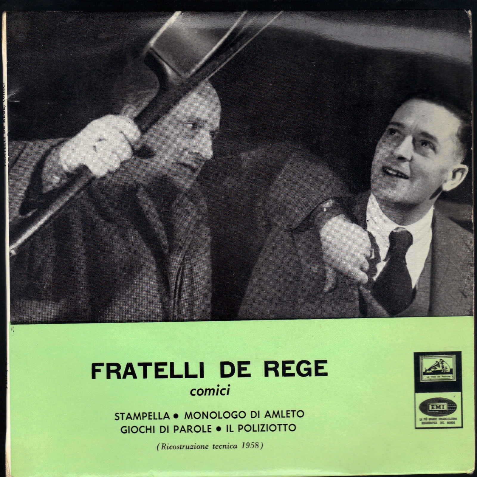 FRATELLI DE REGE - COMICI # STAMPELLA - MONOLOGO DI AMLETO = GIOCHI DI PAROLE -