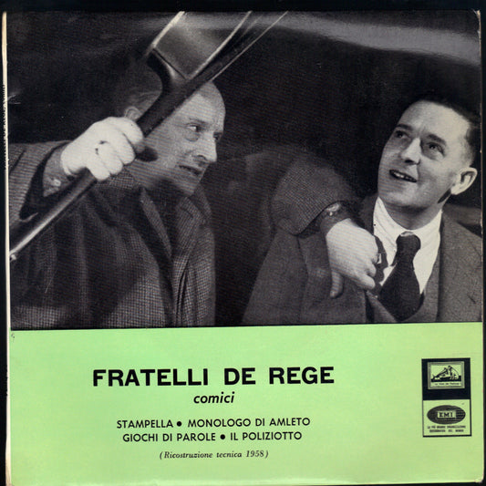 FRATELLI DE REGE - COMICI # STAMPELLA - MONOLOGO DI AMLETO = GIOCHI DI PAROLE -