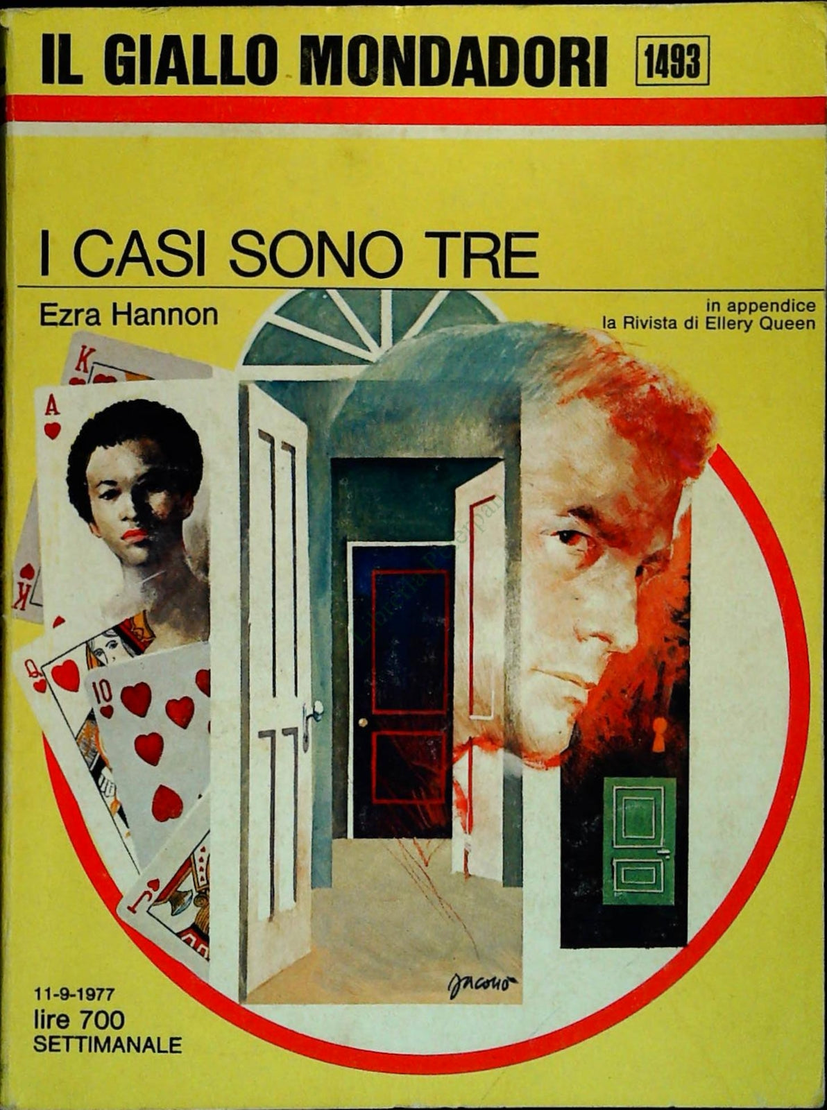 I CASI SONO TRE - EZRA HANNON - GIALLO MONDADORI N. 1493