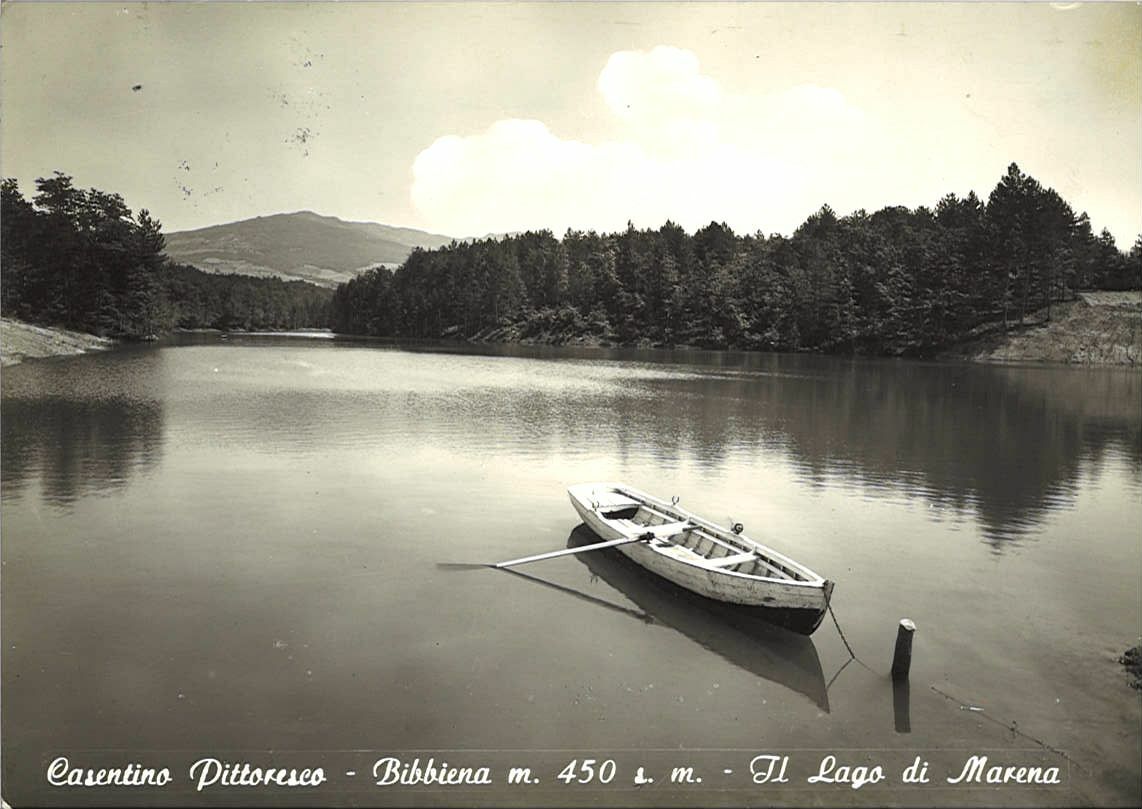 BIBBIENA - LAGO DI MARENA - V1960