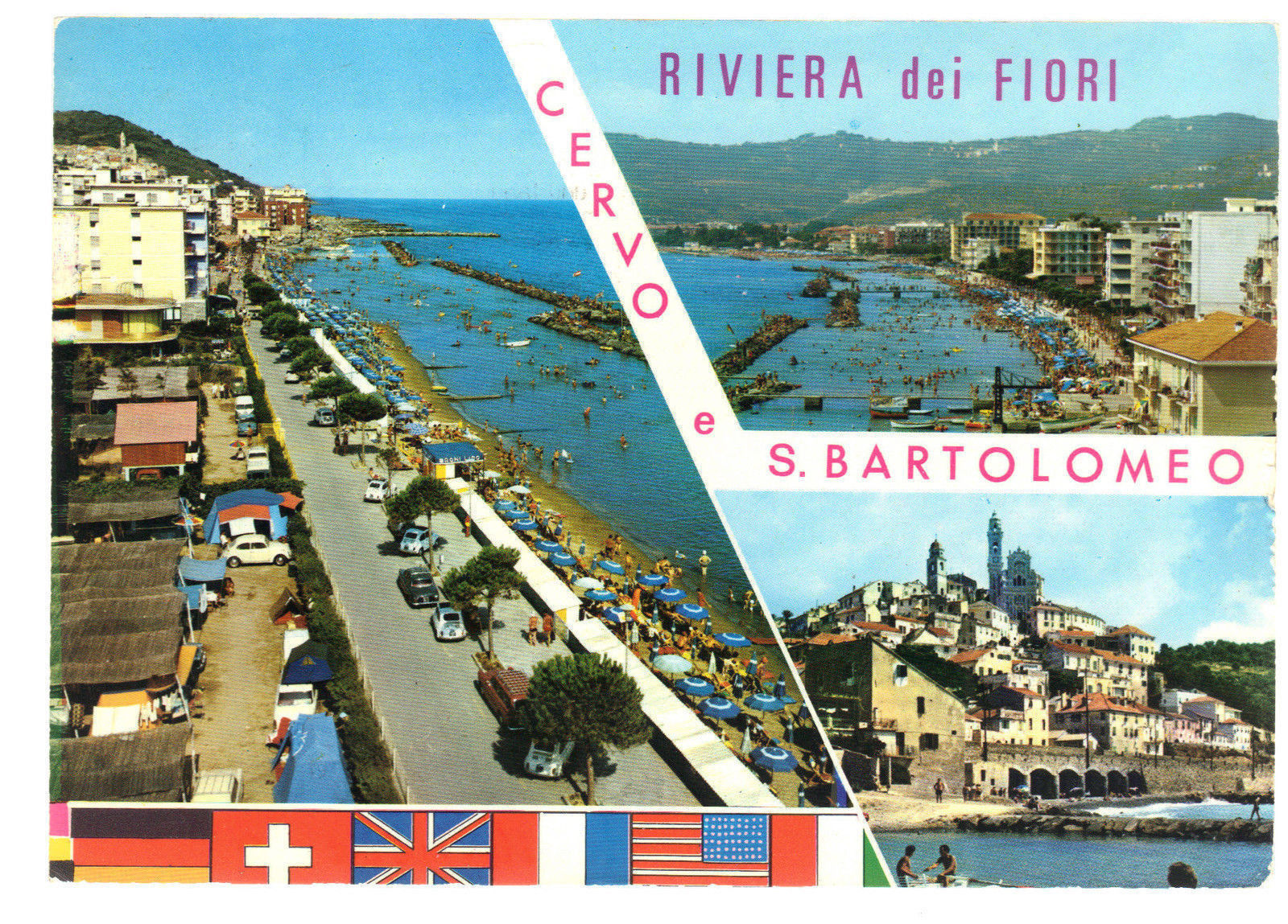 CERVO E SAN BARTOLOMEO - 3 VEDUTE - V1969