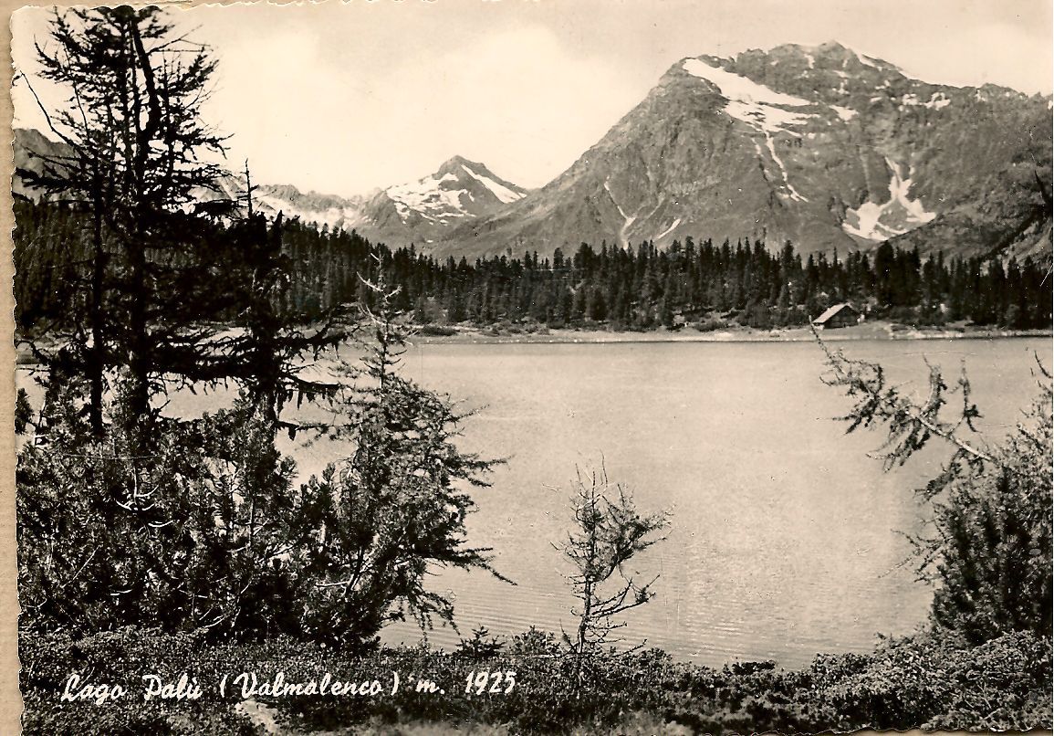 LAGO PALU' VALMALENCO - PANORAMA - V1959