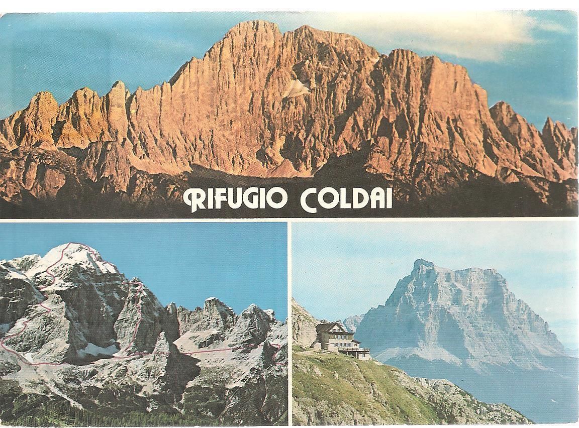 RIFUGIO COLDAI - 3 VEDUTE - V1981
