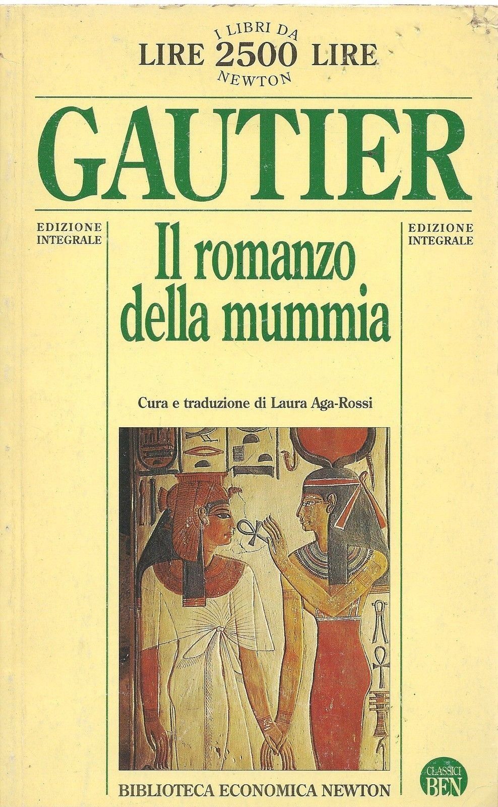 IL ROMANZO DELLA MUMMIA - GAUTIER - BIBL. EC. NEWTON