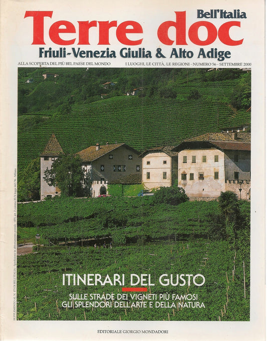 BELL'ITALIA N. 56 - TERRE DPC FRIULI-VENEZIA GIULIA E ALTO ADIGE