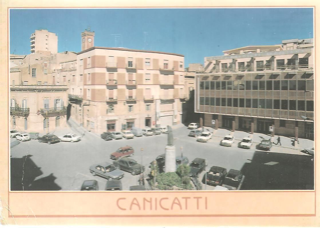CANICATTI - PIAZZA IV NOVEMBRE - NV