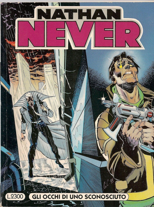 NATHAN NEVER N° 9 - GLI OCCHI DI UNO SCONOSCIUTO - prima edizione