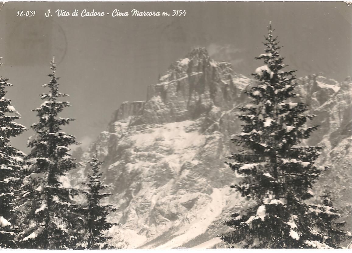 SAN VITO DI CADORE - CIMA MARCORA - V1963