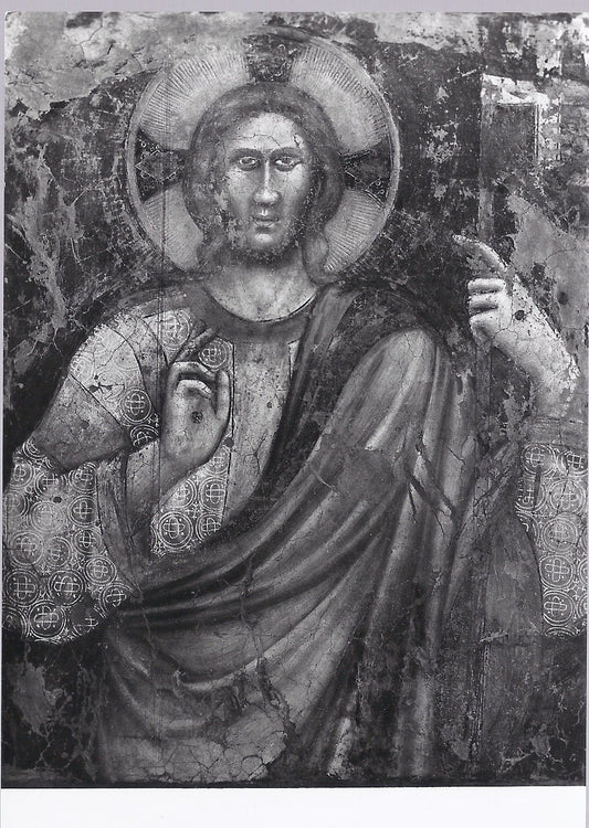 BOLOGNA - BASILICA DI S. FRANCESCO - AFFRESCO DEL REDENTORE 
