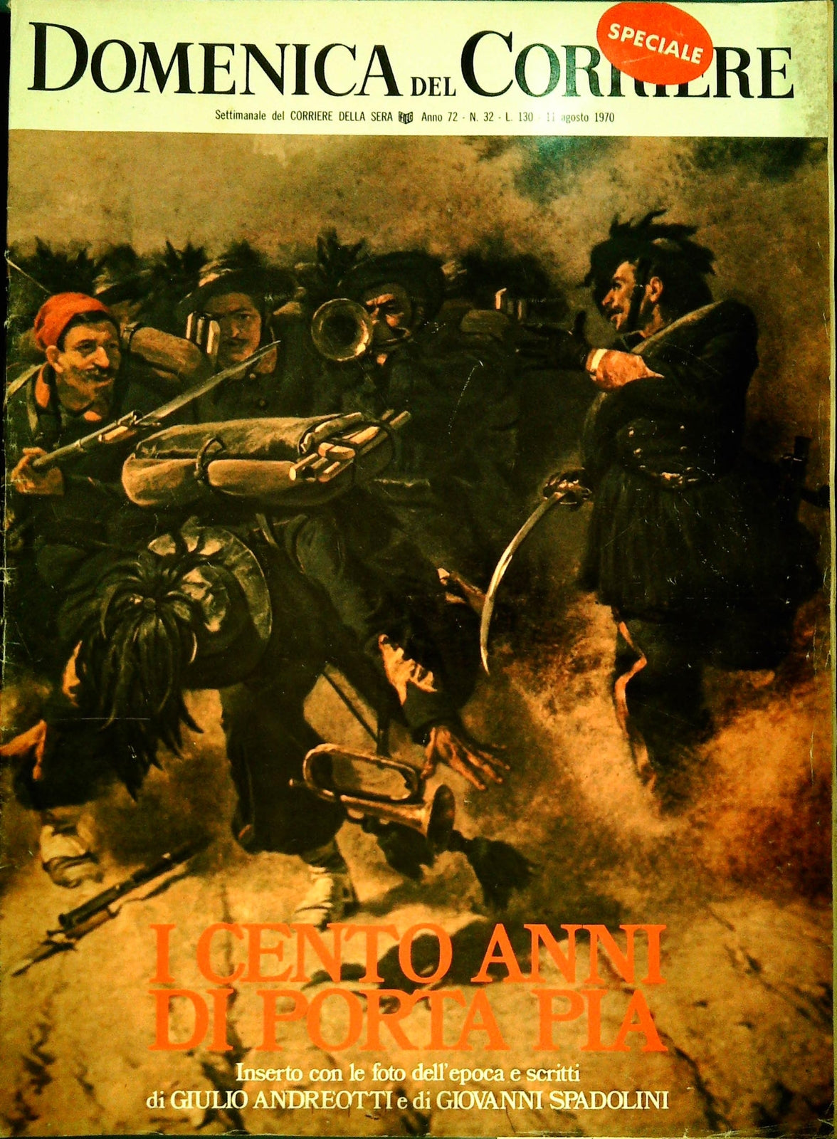 DOMENICA DEL CORRIERE 11 AGOSTO 1970