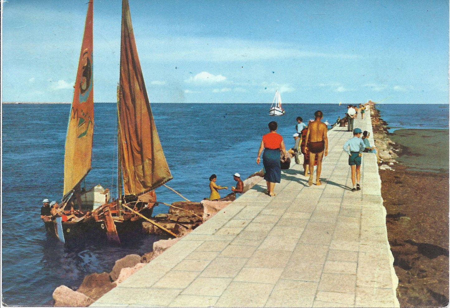 SOTTOMARINA - LA DIGA - V1960