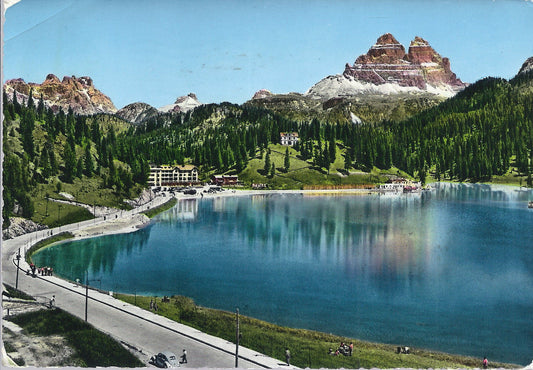 LAGO DI MISURINA E TRE CIME DI LAVAREDO - V 1959 - FG