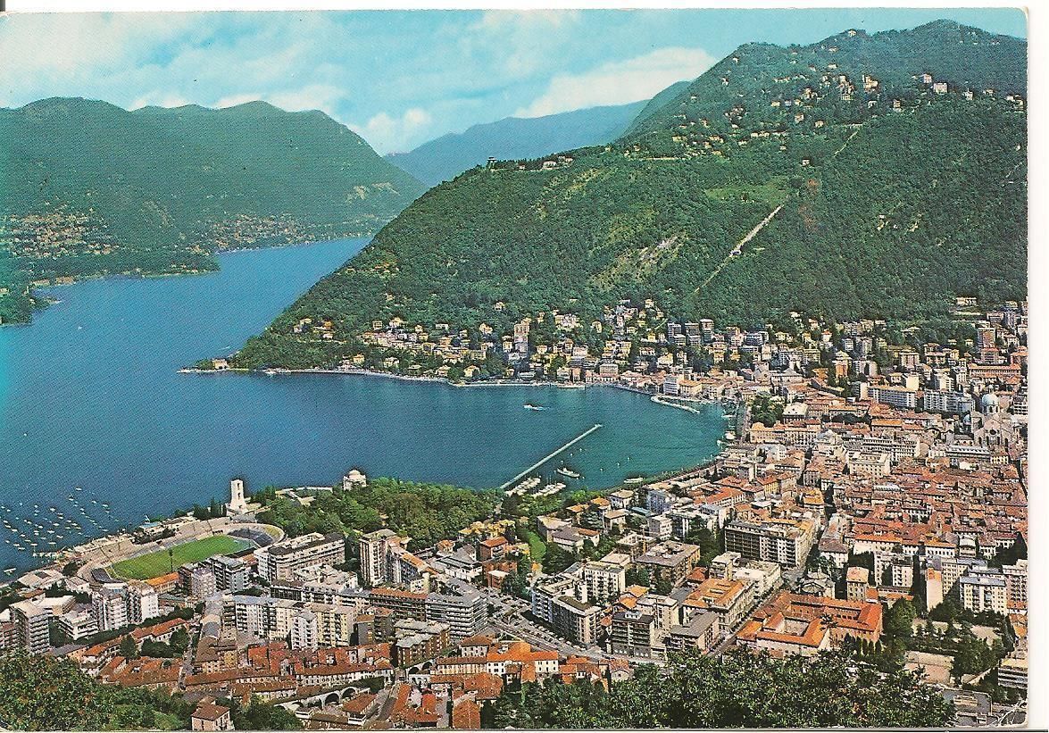 COMO - PANORAMA DALL'ALTO - NV