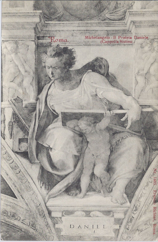 ROMA - CAPPELLA SISTINA - IL PROFETA DANIELE - MICHELANGELO 