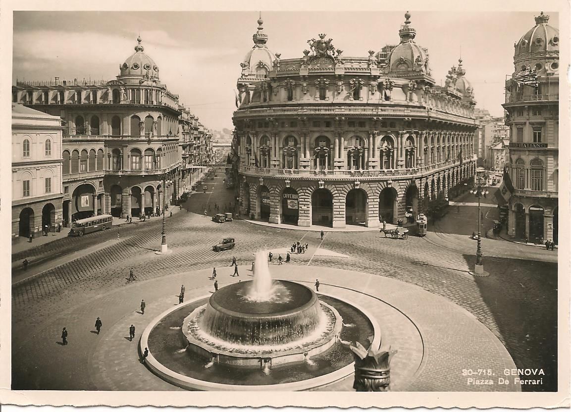 GENOVA - PIAZZA DE FERRARI - NV