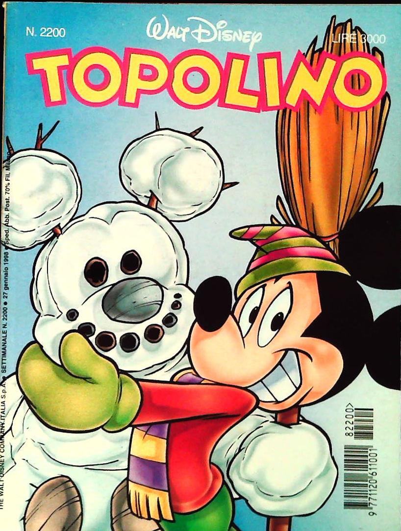 TOPOLINO N. 2200 - 27 GENNAIO 1998