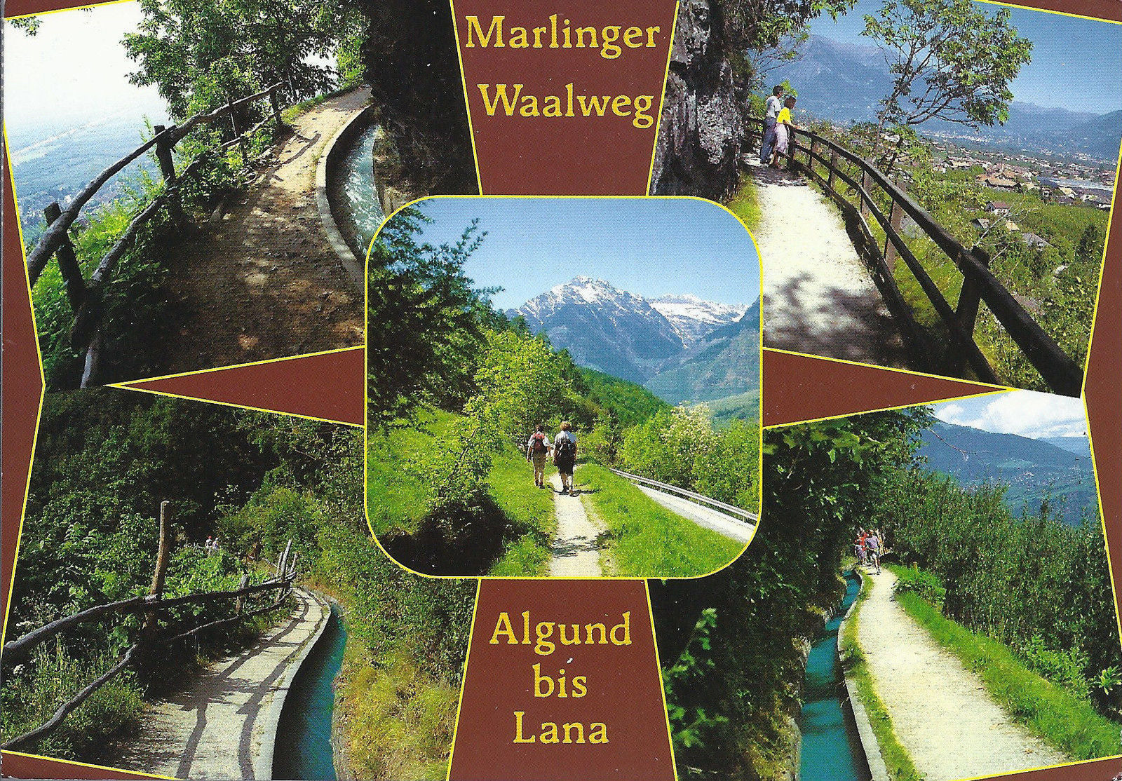 PASSEGGIATA DELLA ROGGIA DA LAGUNDO A LANA - MARLINGER WAALW