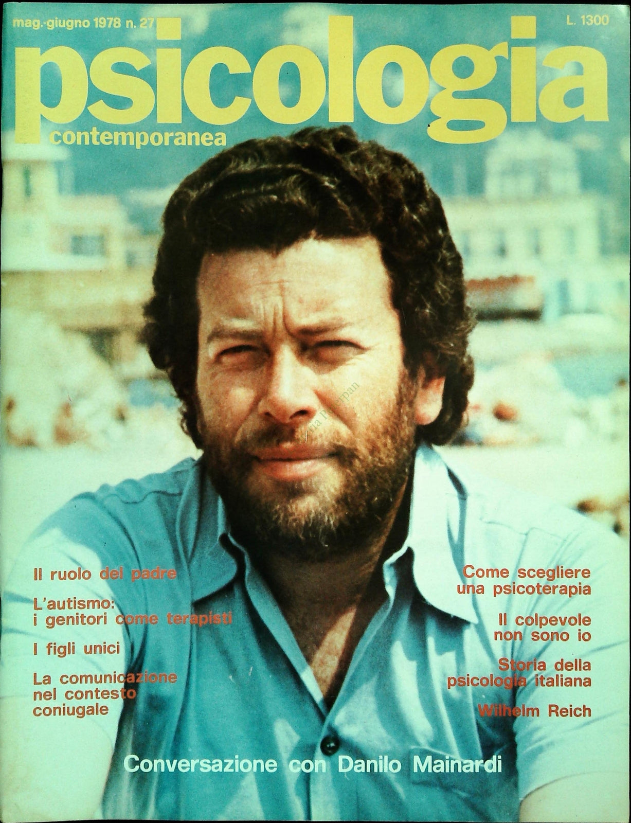 PSICOLOGIA CONTEMPORANEA N. 27-CONVERSAZIONE CON DANILO MAINARDI-OUTLET DEL LIBR