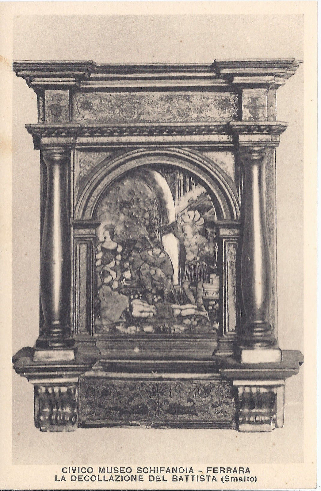 FERRARA - MUSEO SCHIFANOIA - LA DECOLLAZIONE DEL BATTISTA (s