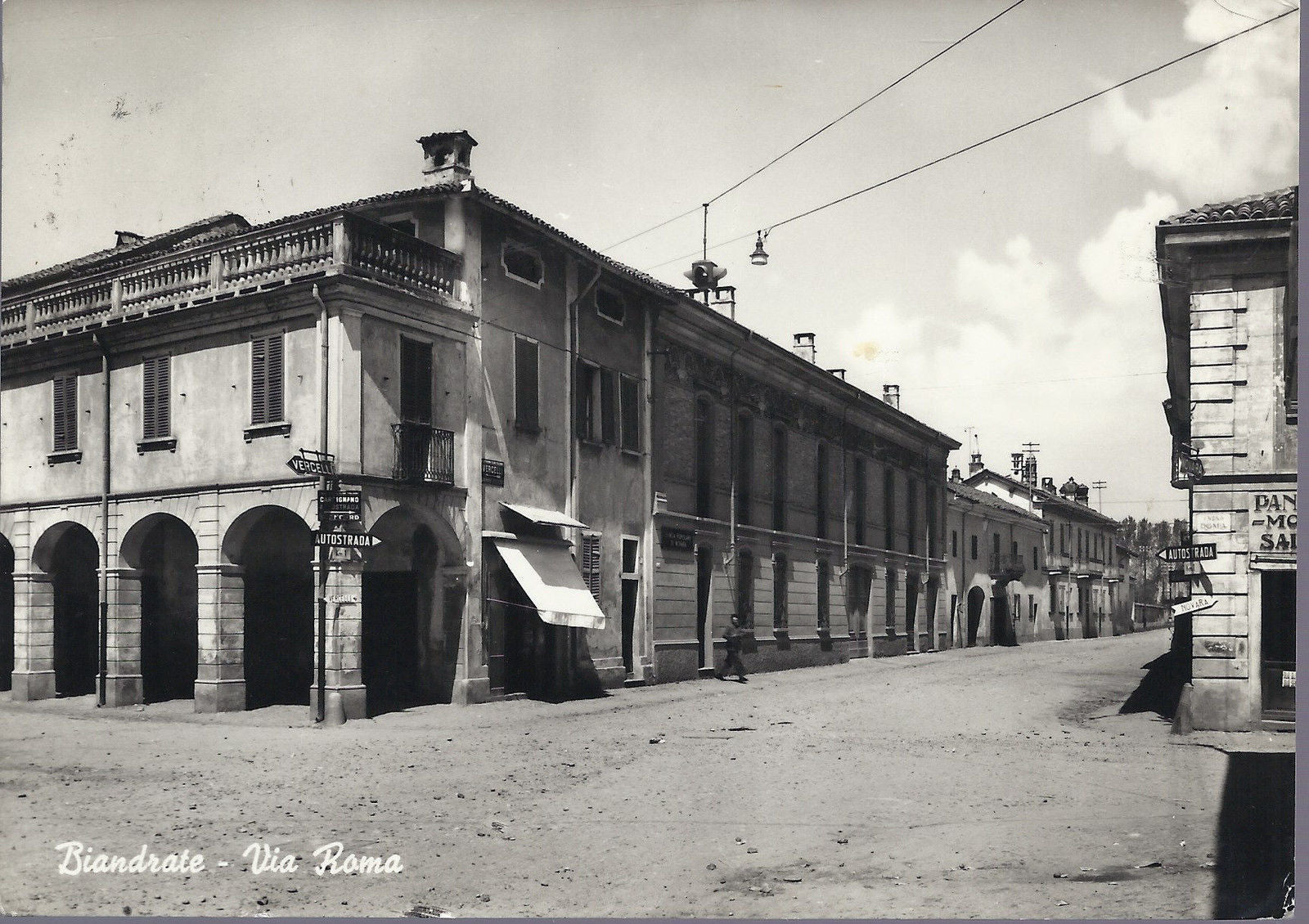 BIANDRATE - VIA ROMA - V 1958