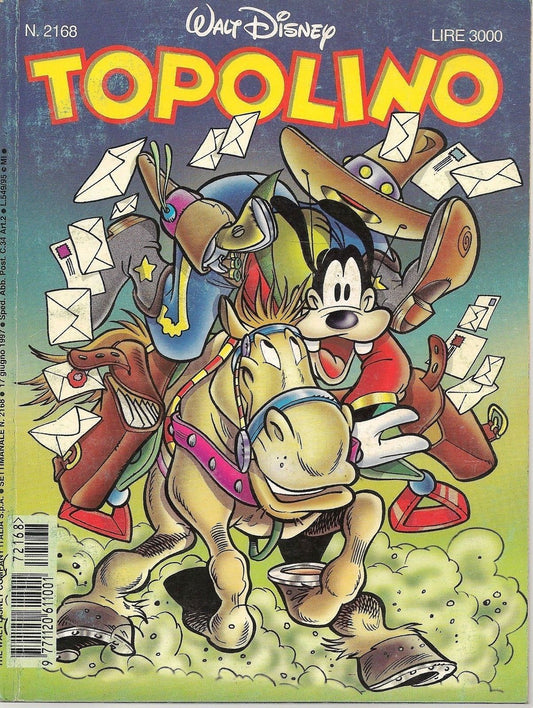 TOPOLINO N° 2168 - 17 GIUGNO 1997