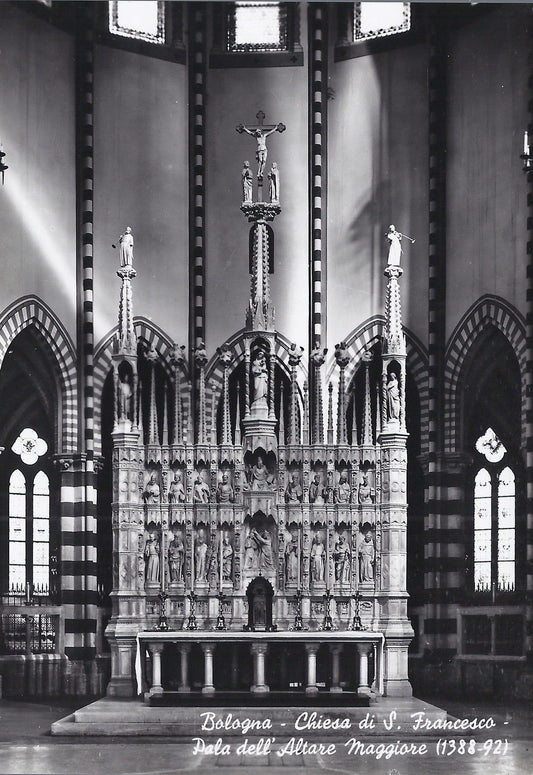 BOLOGNA - CHIESA DI S. FRANCESCO - PALA DELL'ALTARE MAG